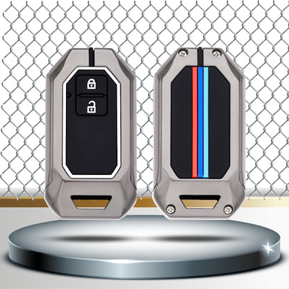 Suzuki Metal Keycover With KeyChain (Type M2)