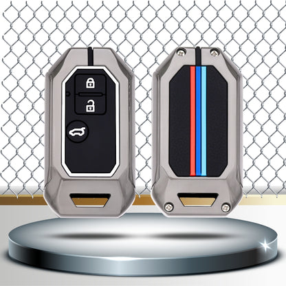 Suzuki Metal Keycover With KeyChain (Type M2).