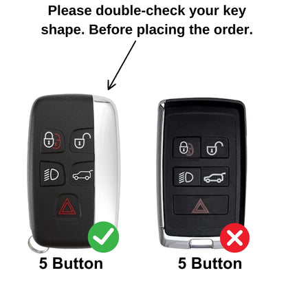 Land Rover TPU Key Cover with Keychain (Type 2).