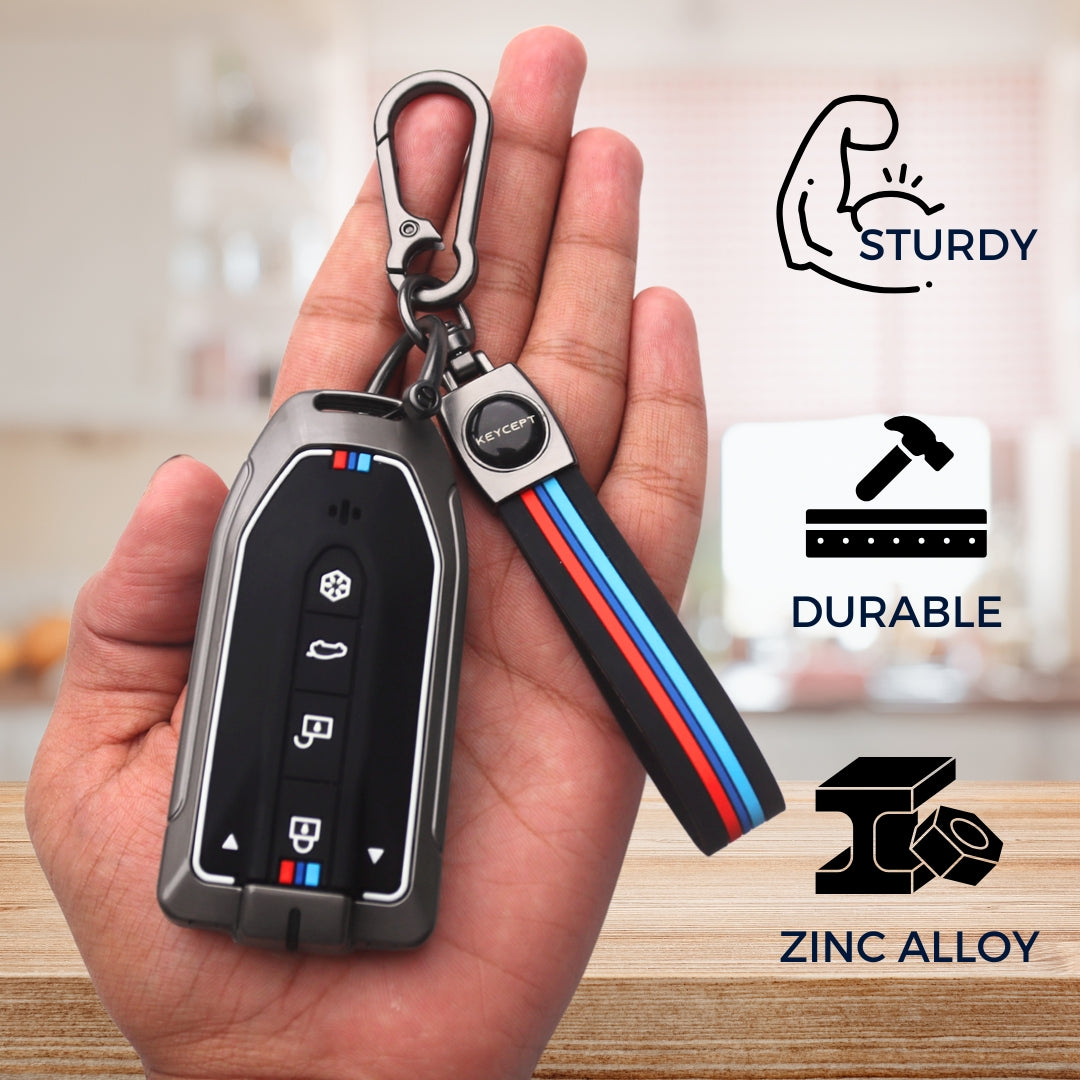 Mahindra Metal Alloy key cover (Type M2)