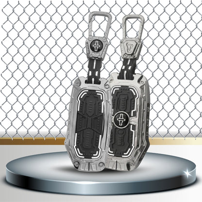 Keycept Metal Armor Key Cover with Keychain .(Type M4)