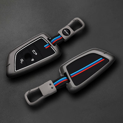 BMW Metal Key Cover with Keychain (Type M1).