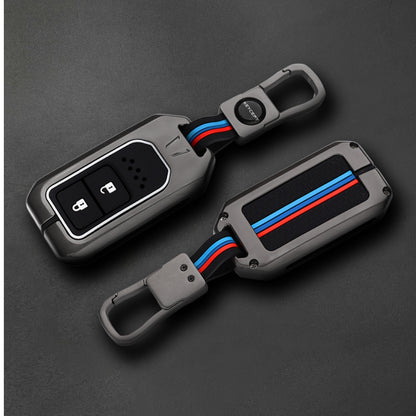 Honda Metal Key Cover with Keychain (Type  M1)