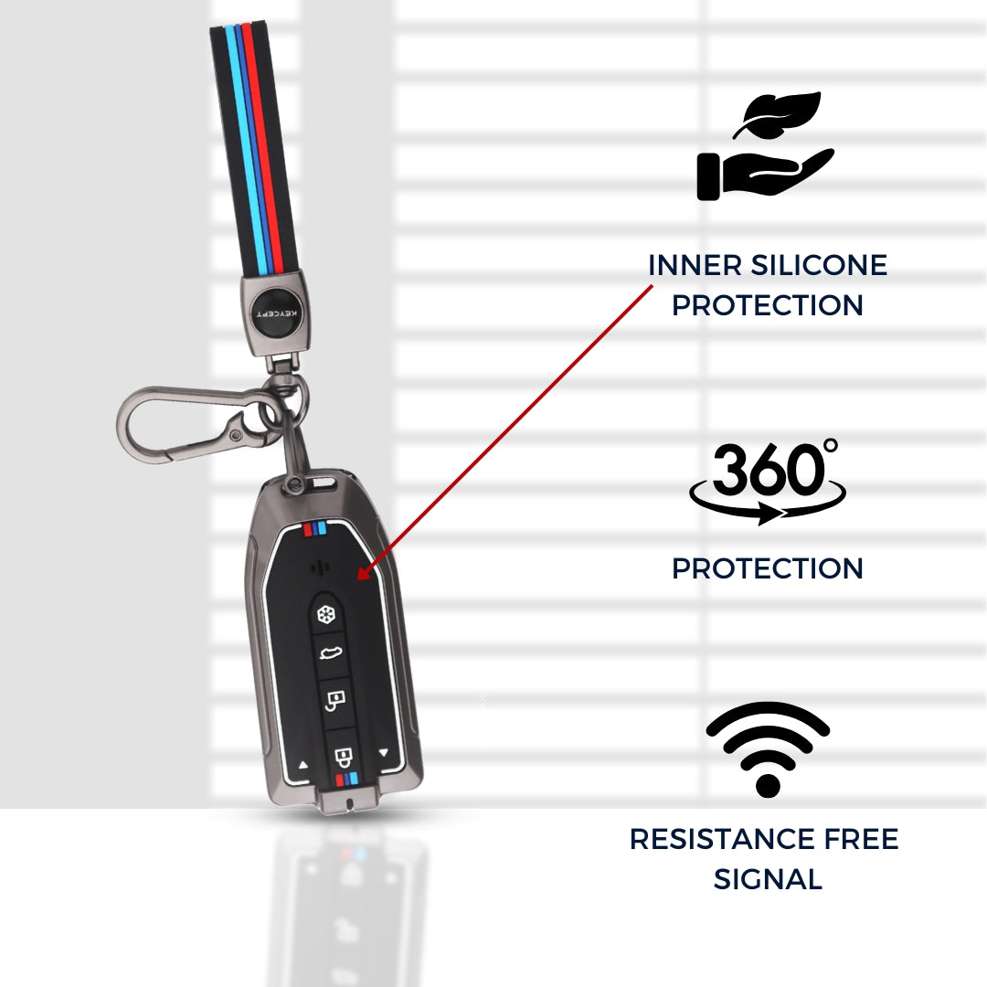 Mahindra Metal Alloy key cover (Type M2)