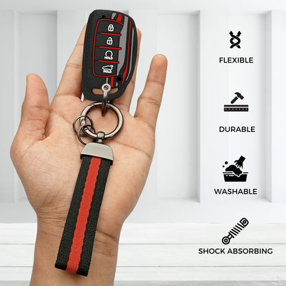 Hyundai TriStar Silicone Key Cover with Keychain