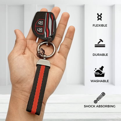 Suzuki TriStar Silicone Key Cover with Keychain