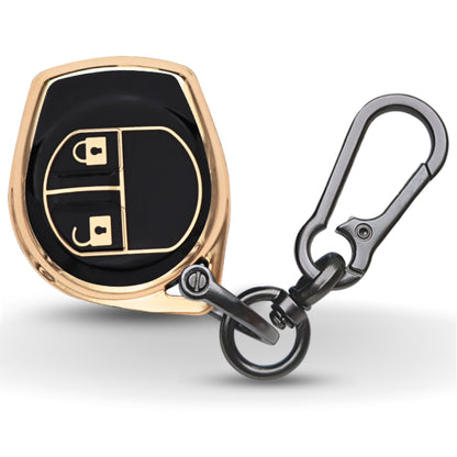Suzuki Gold Line TPU Key Cover with Keychain