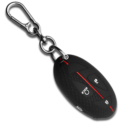 Hyundai Silicone Key Cover with Keychain (Type K1)