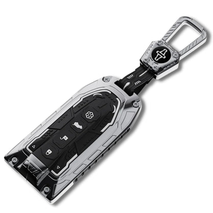Mahindra Metal Armor key cover with Keychain  (Type M4)