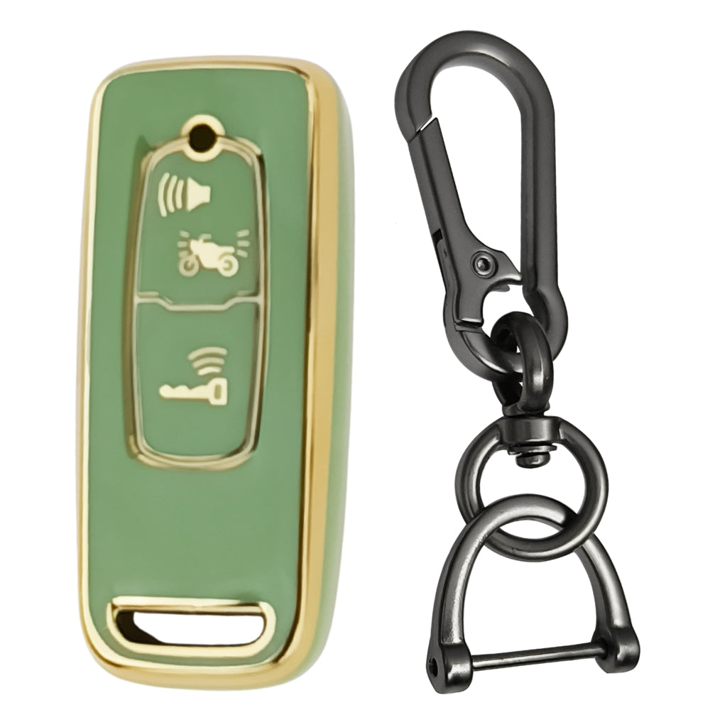 Honda Gold Line TPU Key Cover with Keychain (Type 1)