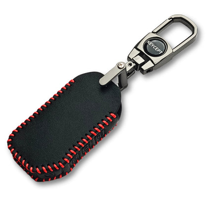 Kia Classic Leather Key Cover with keychain (Type 2)