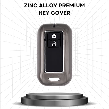 Suzuki Metal Alloy Key Cover with Keychain (Type M1)