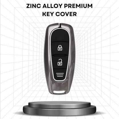 Suzuki Metal Alloy Key Cover with Keychain (Type M1)