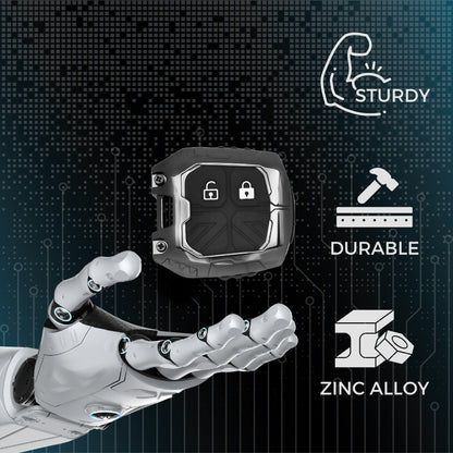 Suzuki Metal Mecha Key Cover with Keychain (Type M3)