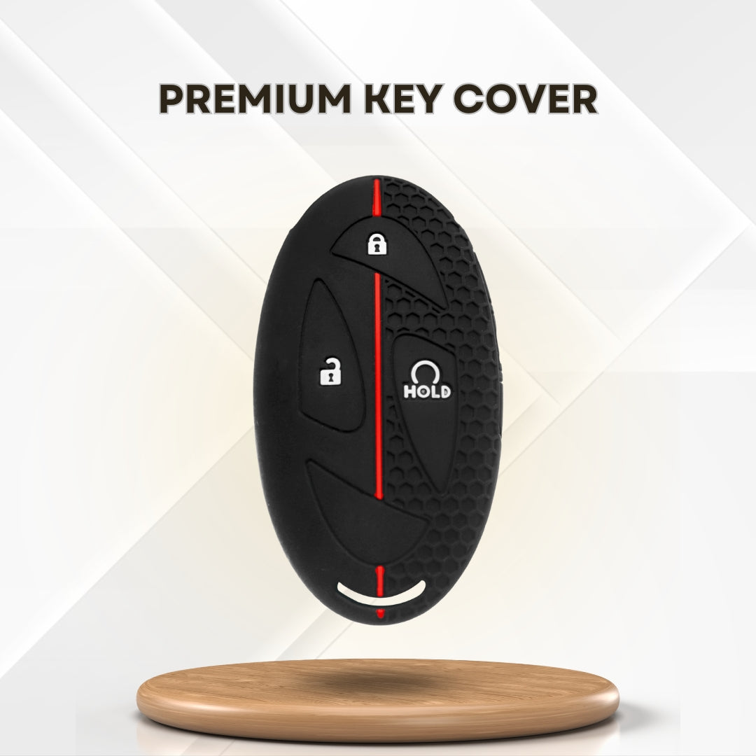 Hyundai Silicone Key Cover with Keychain (Type K1)