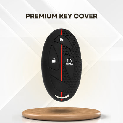Hyundai Silicone Key Cover with Keychain (Type K1)