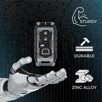 Suzuki Metal Armor Smart Key cover With KeyChain (Type M4).