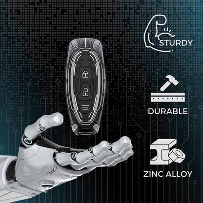 Suzuki Metal Armor Key Cover with Keychain (Type M4)