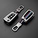 Keycept Metal Alloy Car Key Cover for Skoda/Volkswagen Kushaq, Octavia, Kodiaq, Superb, Slavia, Passat, Virtus, T Roc Key Cover with Keychain (Type M1)