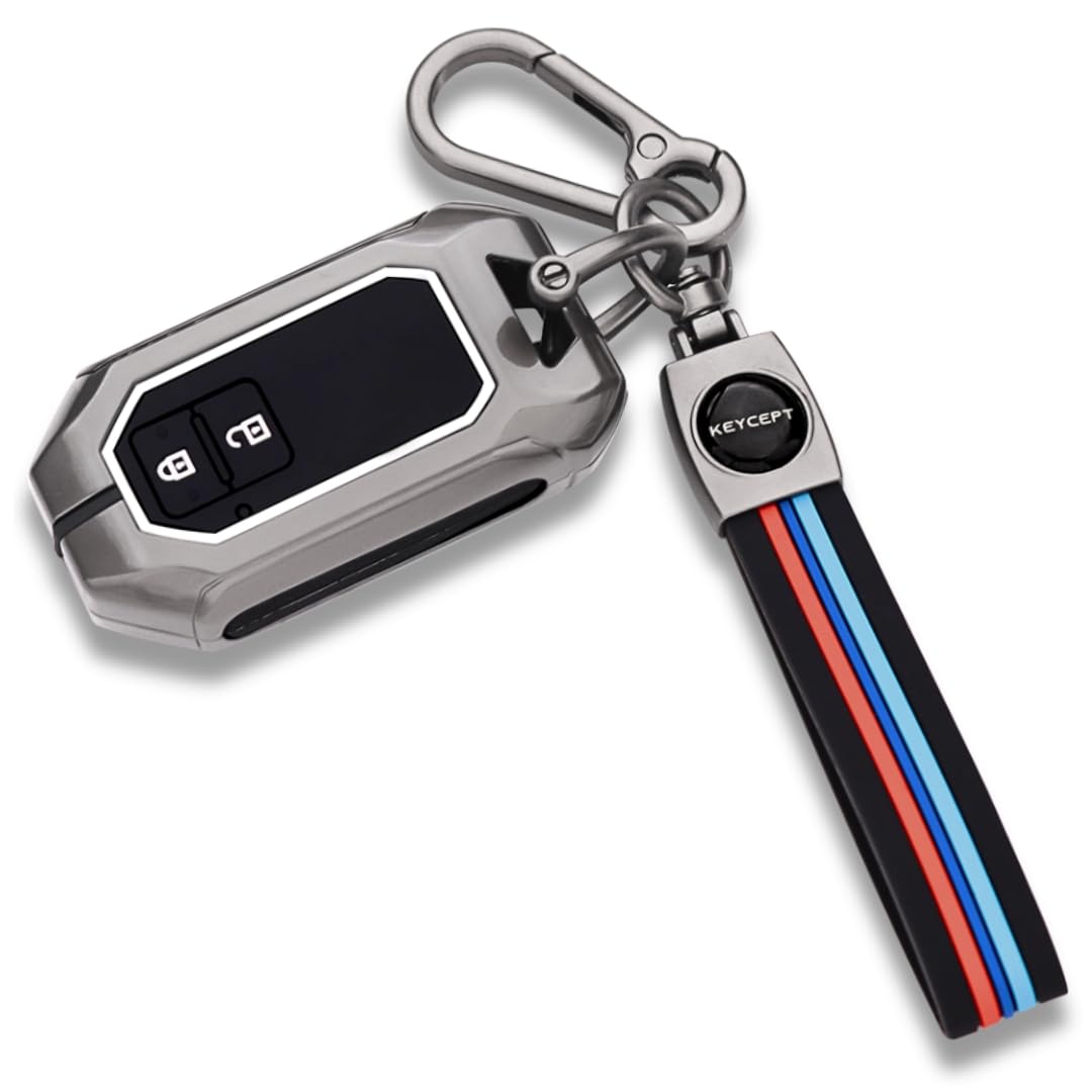 Suzuki Metal Keycover With KeyChain (Type M2)