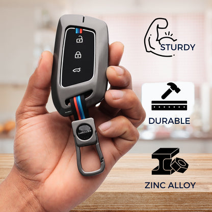 MG Metal Alloy Key Cover with keychain (Type M1)
