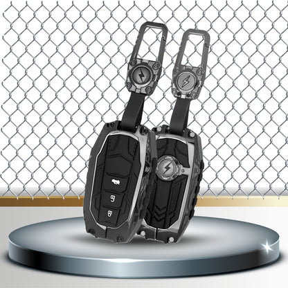Toyota Metal Mecha Key Cover with Keychain (Type M3)