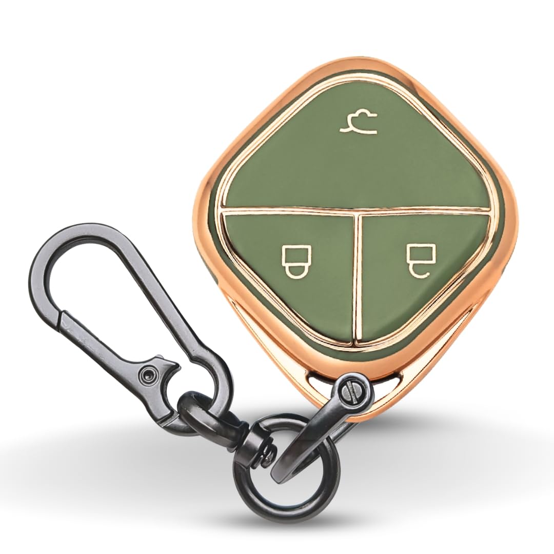 MG Gold Line TPU Key Cover with Keychain