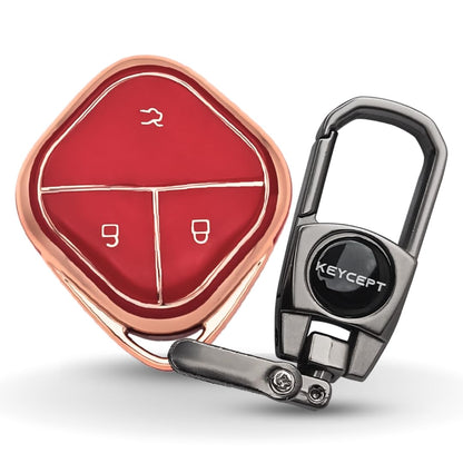 MG Gold Line TPU Key Cover with Keychain (Type 2)