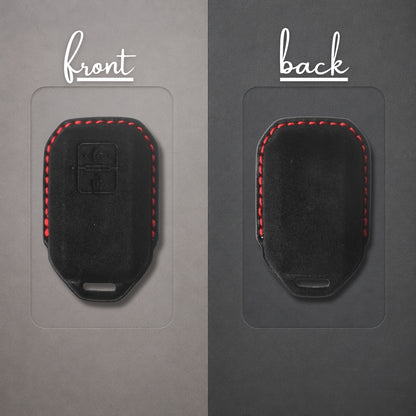 Suzuki Alcantara Crest Car Key Cover with Keychain (Type K10)