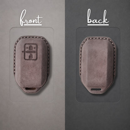 Suzuki Alcantara Crest Car Key Cover with Keychain (Type K10)