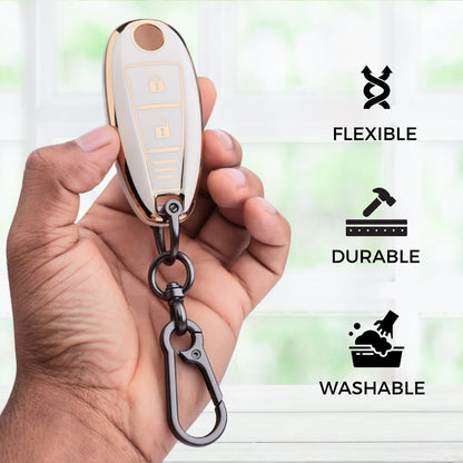 Suzuki Gold Line TPU Key Cover with Keychain
