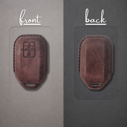Suzuki Alcantara Crest Car Key Cover with Keychain (Type K10)