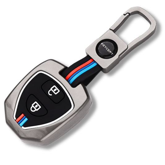 Toyota Metal Alloy Key Cover with Keychain (Type M1)