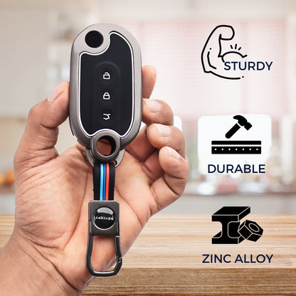 MG Metal Alloy Key Cover with Keychain (Type M1)