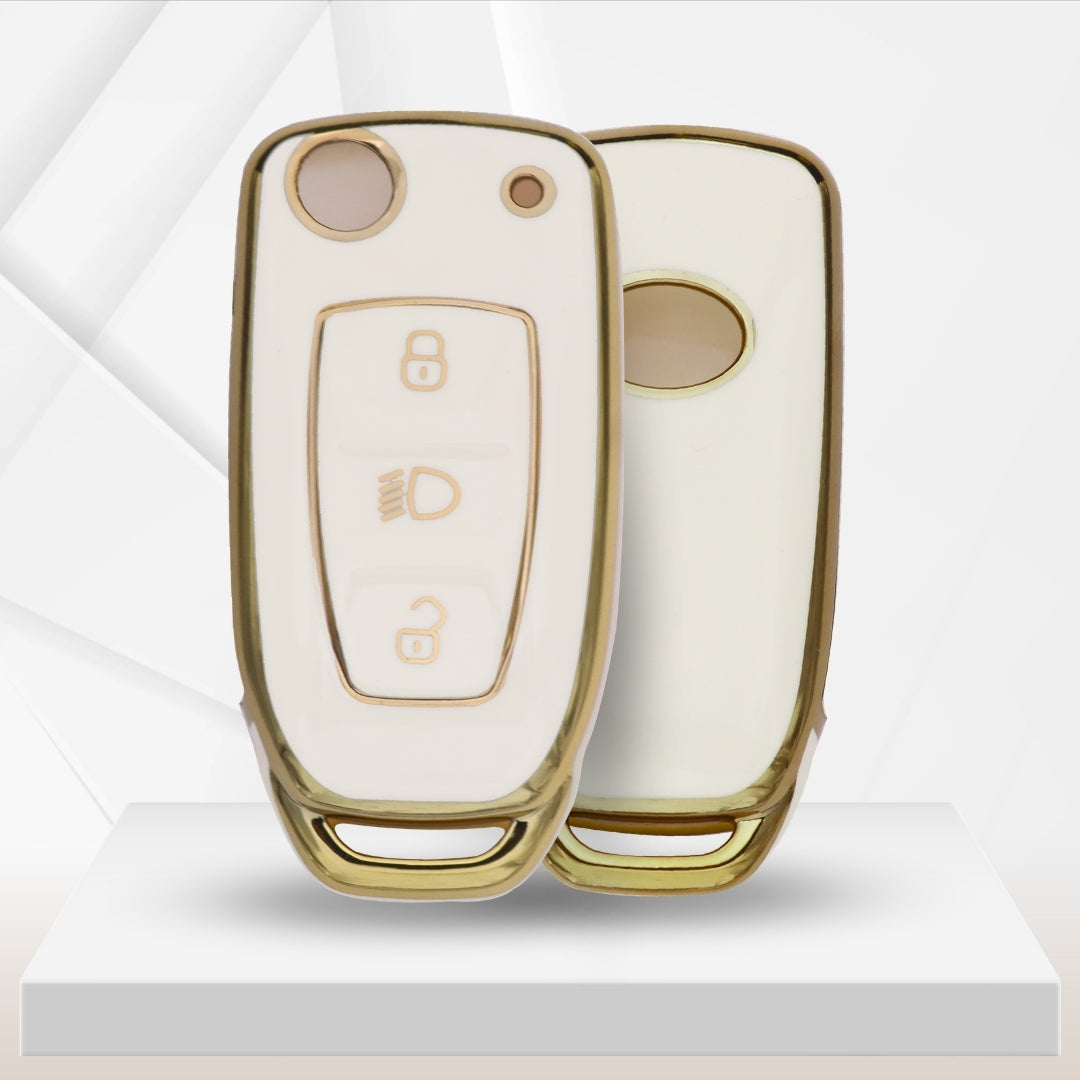 Tata Gold Line TPU Key Cover with Keychain (Type 2)