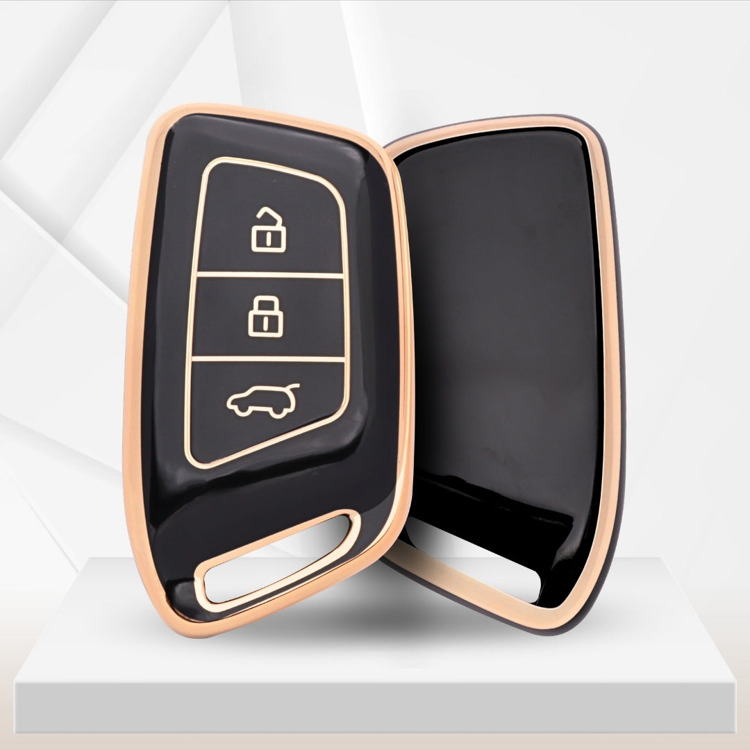 MG Gold Line TPU Key Cover with Keychain