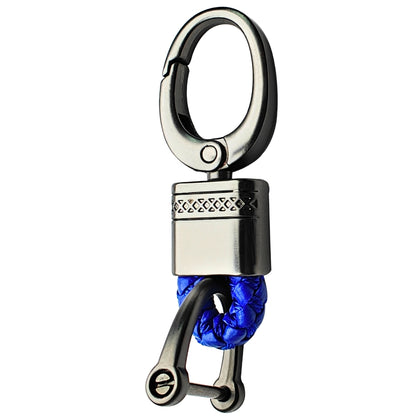 Premium Leather Woven Key Chain Stylish and Functional Key Holder. (Type 4)