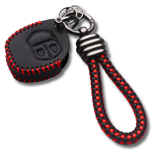 Suzuki Classic Leather Key Cover with Keychain K3
