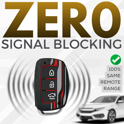 Hyundai TriStar Silicone Key Cover with Keychain