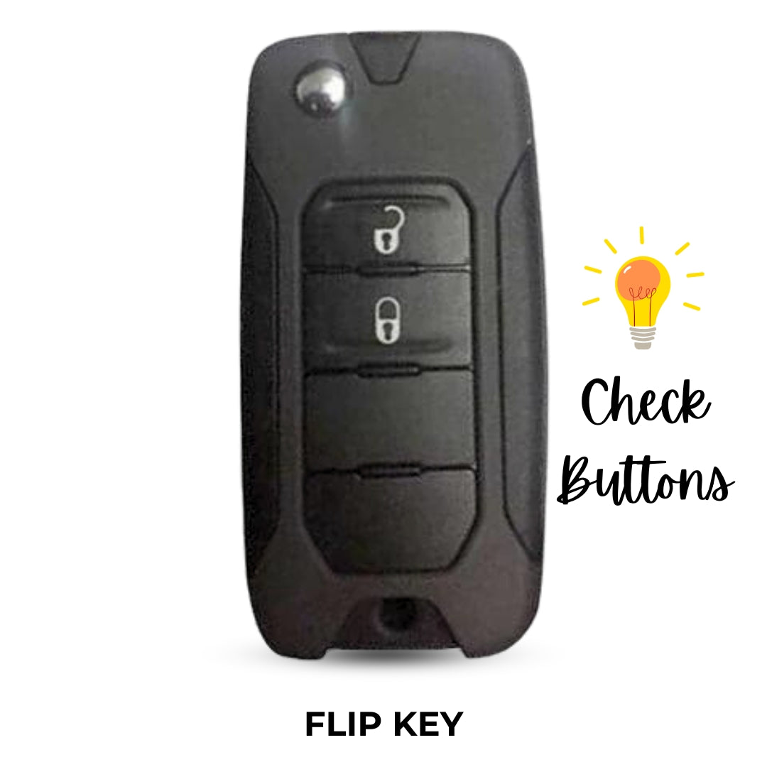 Jeep 2 Button Flip Key