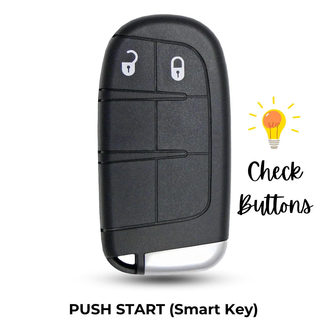 Jeep 2 Button Smart Key