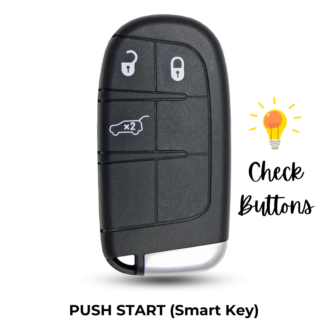 Jeep 3 Button Smart Key