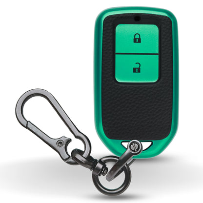 Honda TPU Leather Cover with Keychain (Type 1)
