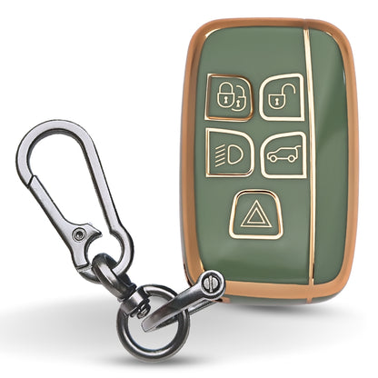 Land Rover TPU Key Cover with Keychain (Type 1).