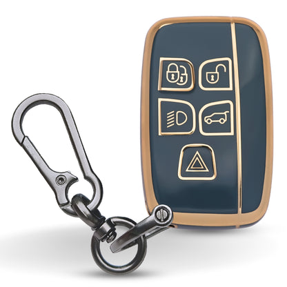 Land Rover TPU Key Cover with Keychain (Type 1).