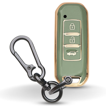 MG Gold Line TPU Key Cover with Keychain