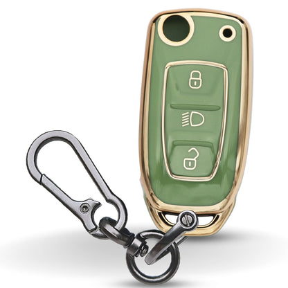 Tata Gold Line TPU Key Cover with Keychain