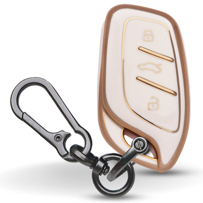 MG Gold Line TPU Key Cover with Keychain