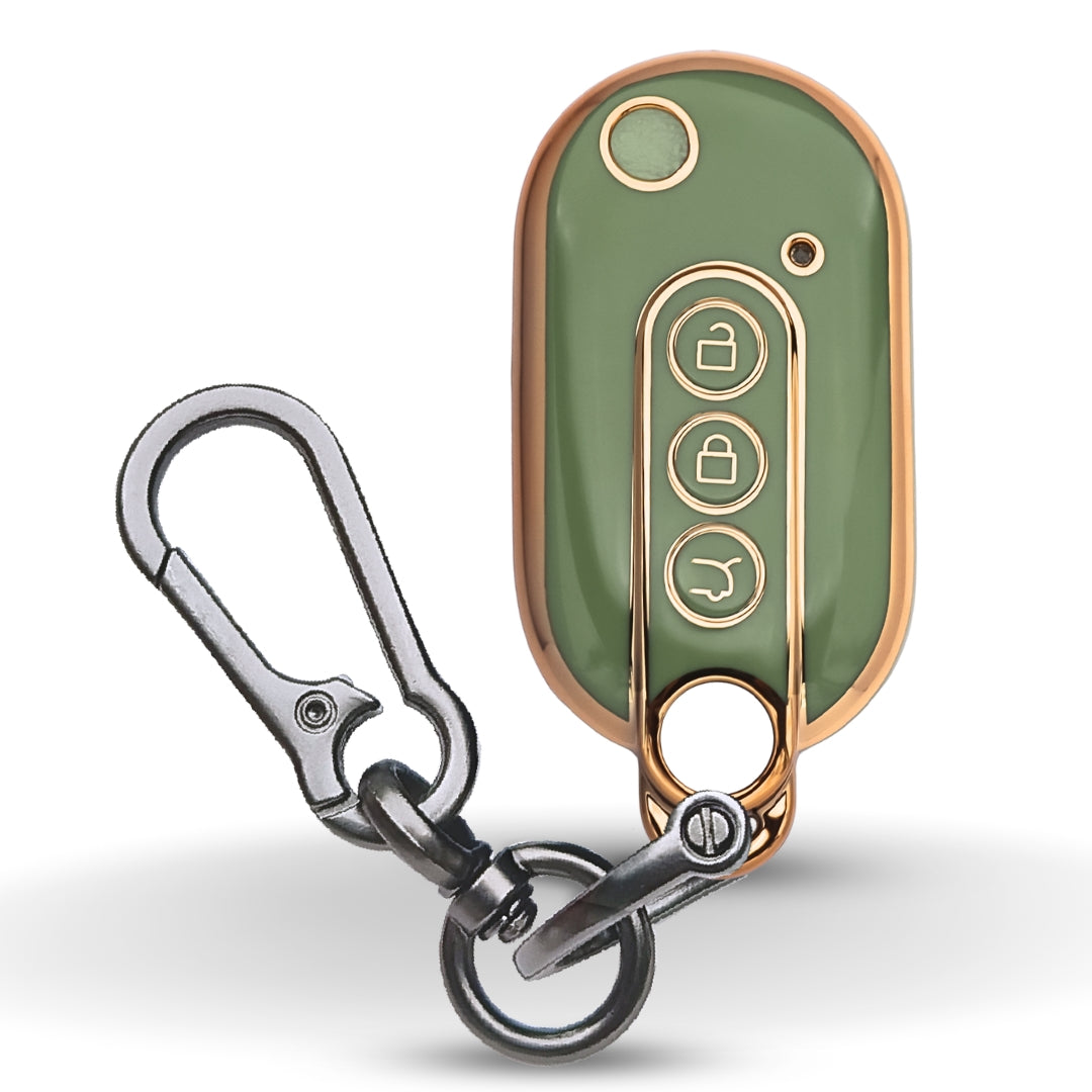 MG Gold Line TPU Car Key Cover with Keychain (Type 1)