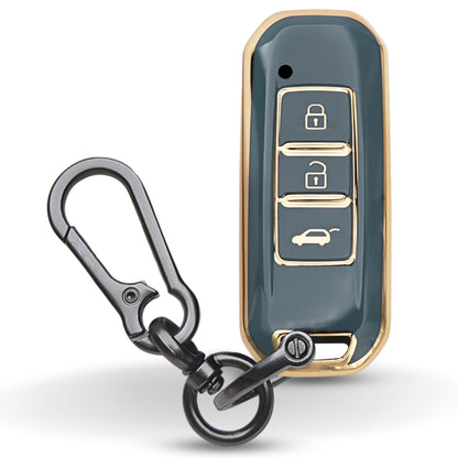 MG Gold Line TPU Key Cover with Keychain